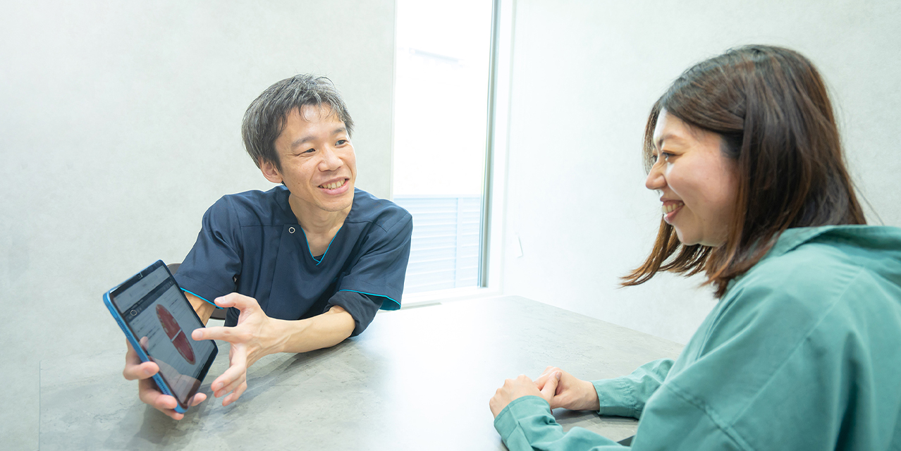 納得できる歯科治療を目指して