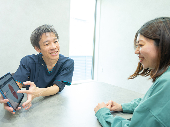 納得できる歯科治療を目指して