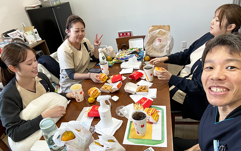 感謝が飛び交う職場！